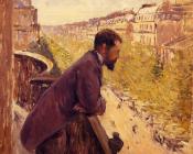 古斯塔夫 卡里伯特 : The Man on the Balcony